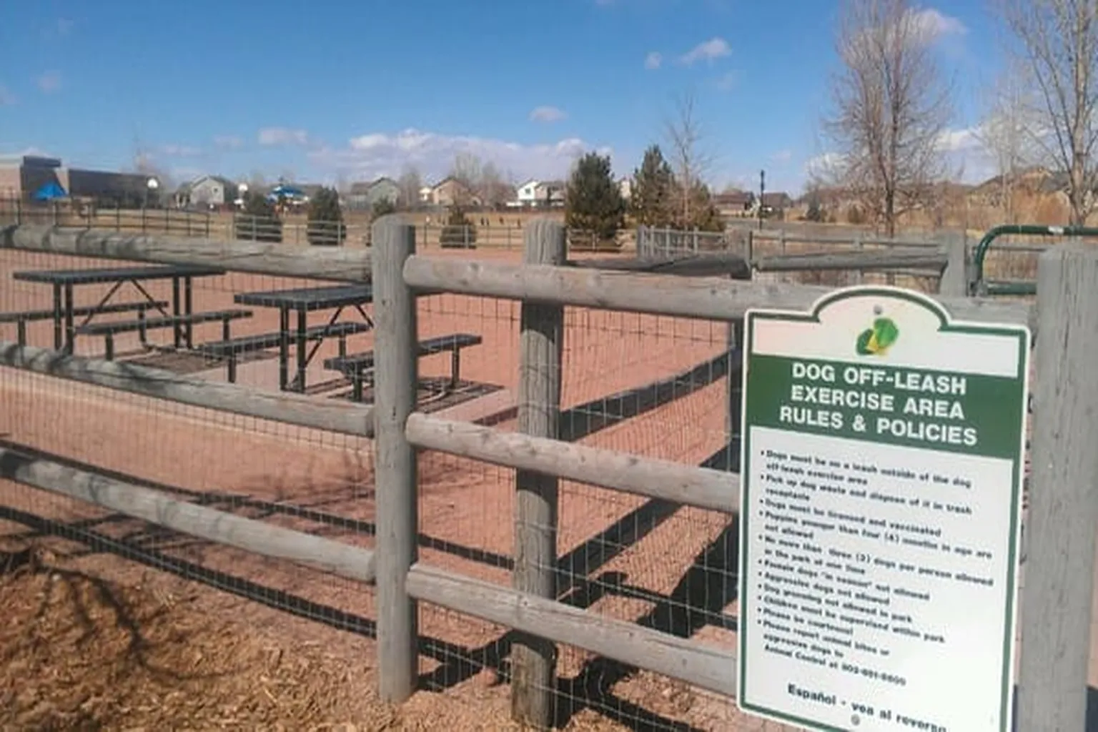 Stephen Day Dog Park in Longmont, Colorado