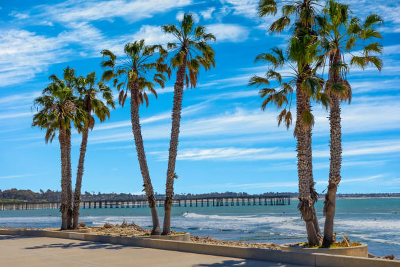 Surfer's Point Beach At Seaside Park in Ventura, California - Main Image