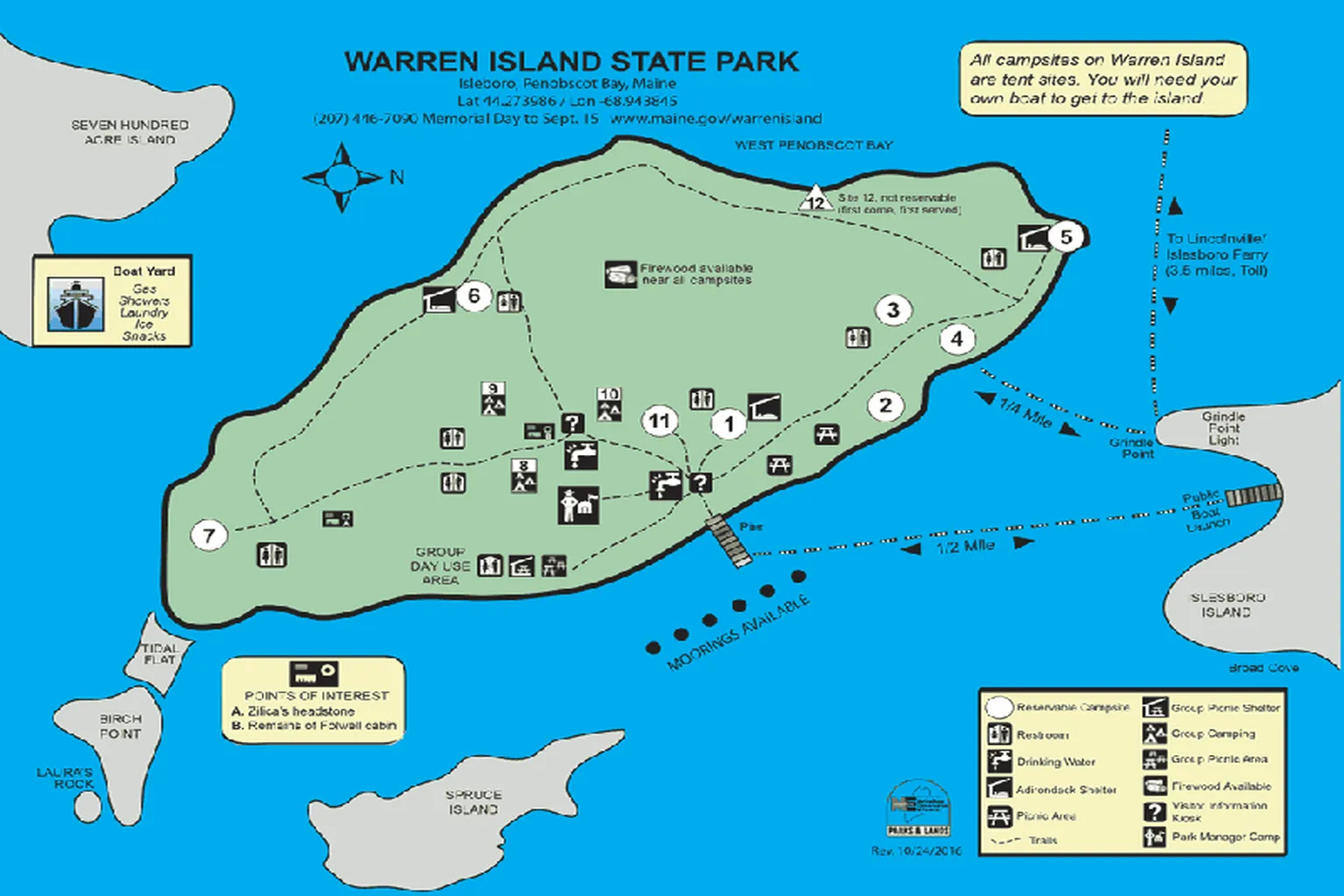 Warren Island State Park in Bangor, Maine - Main Image