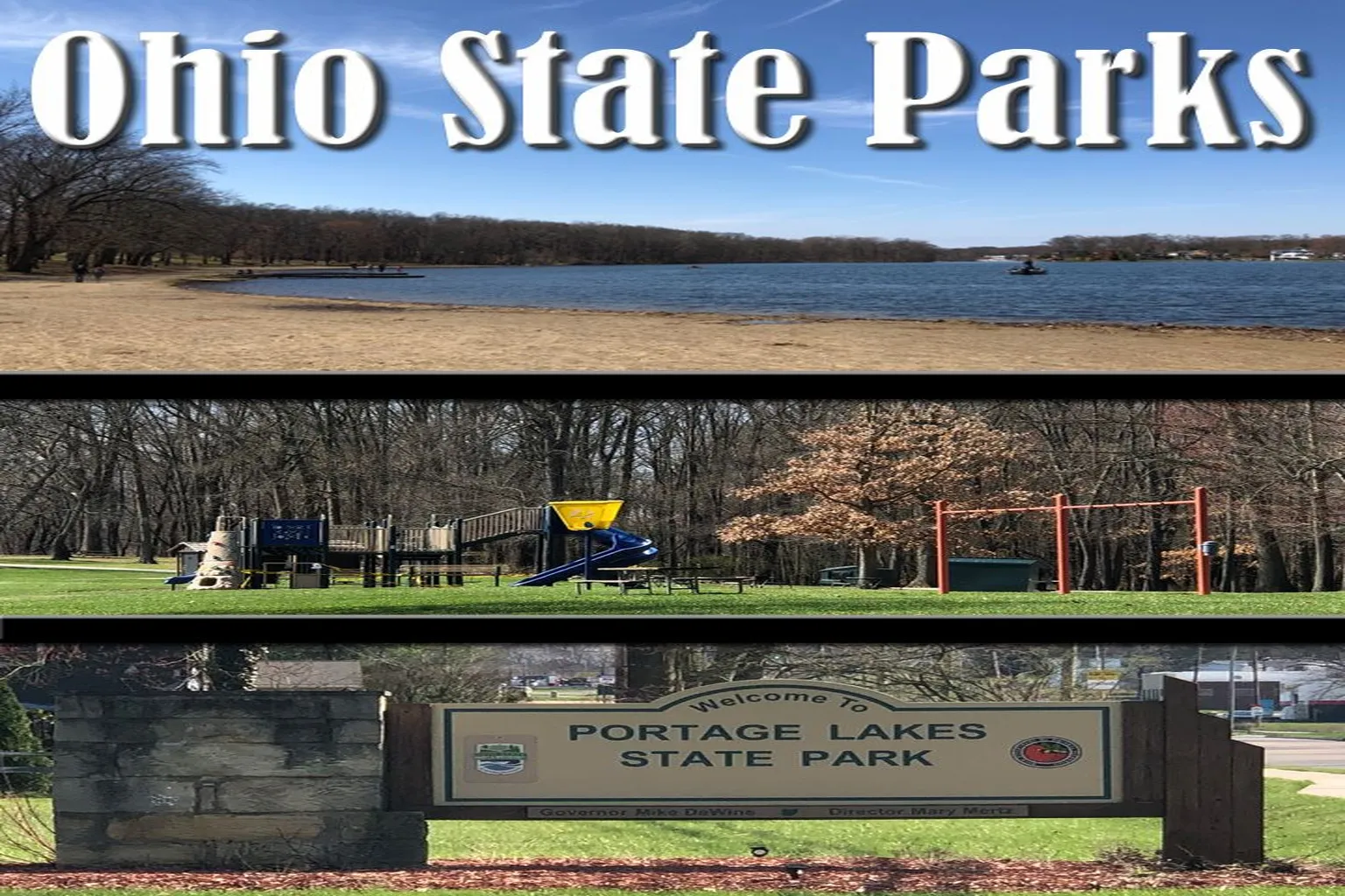 Portage Lakes State Park in Akron, Ohio