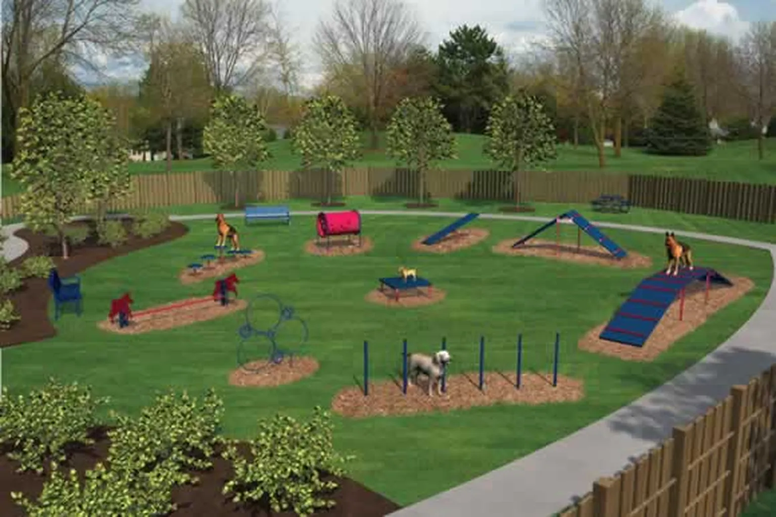 Barc Parc in Providence., Rhode Island