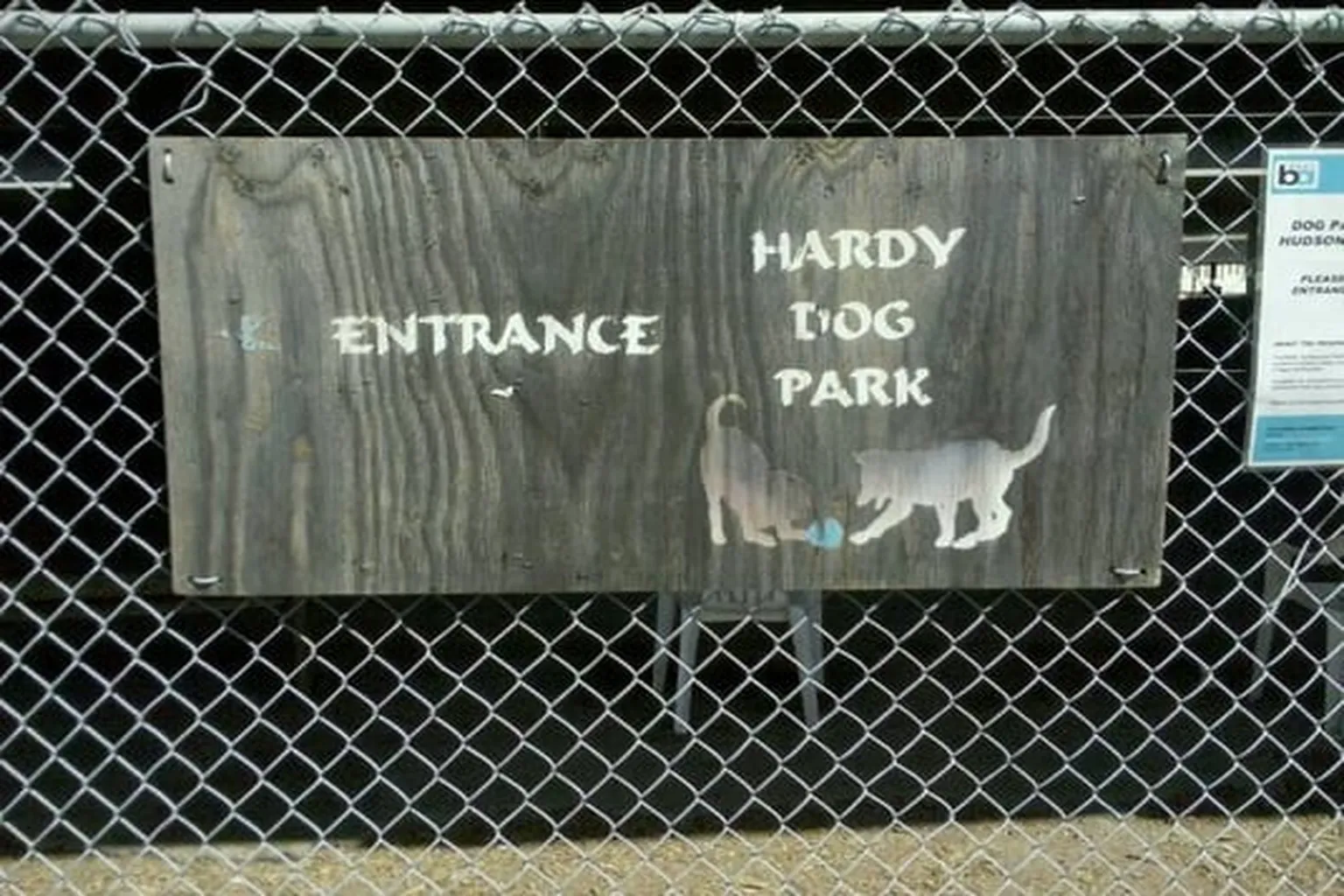 Hardy Dog Park in Oakland, California