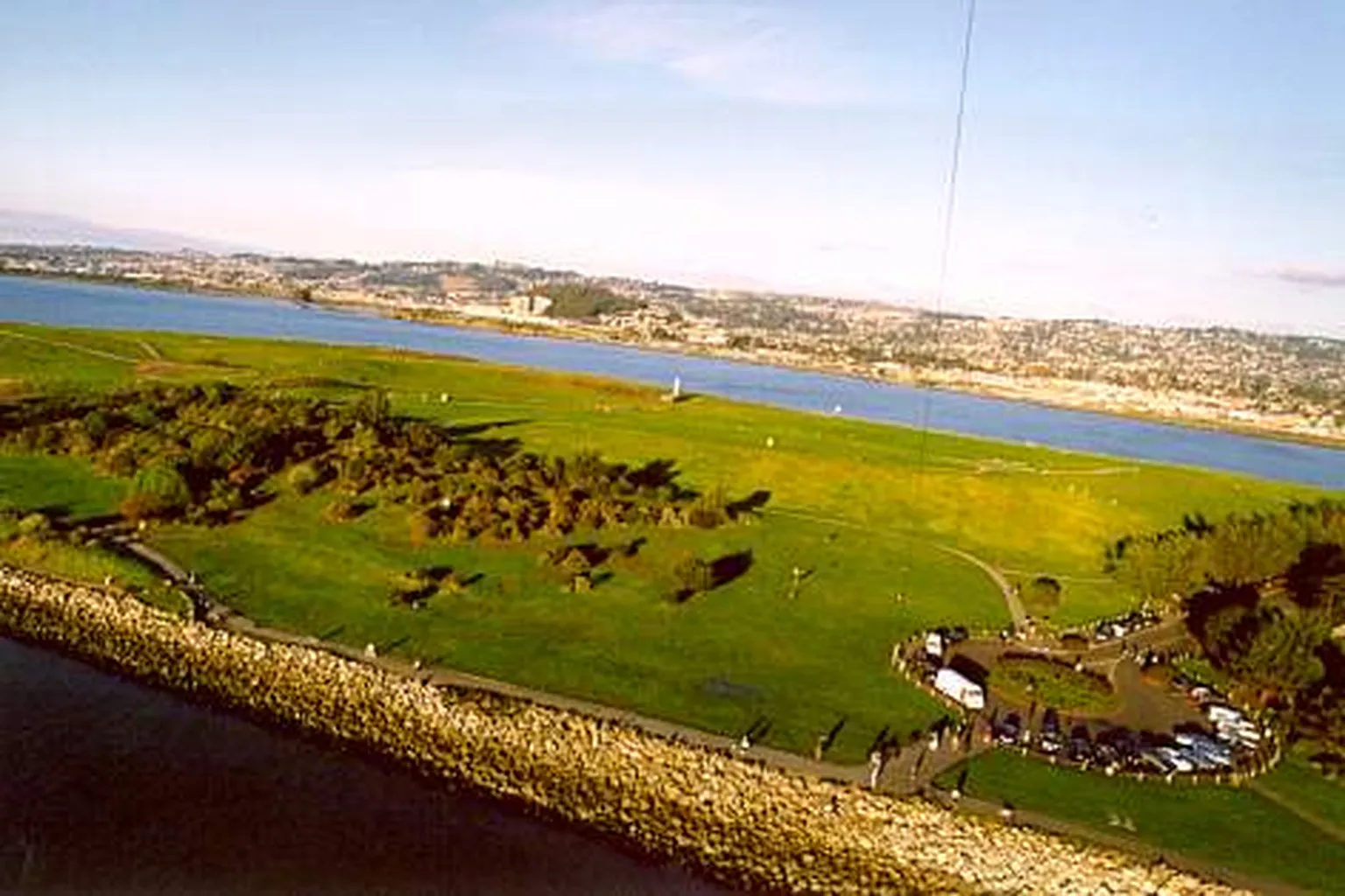 Cesar Chavez Park Off Leash Dog Area in Berkeley, California